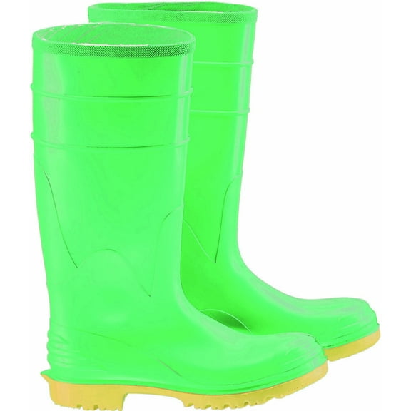 Onguard Industries Size 14 Hazmax Green 16'' PVC Knee Boots With Ultragrip Sipe Outsole, Steel Toe And Removable Insole