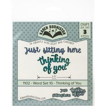 UPC: 0084282633163 | KB Riley KBR1102 Word Set 10 Thinking of You Dies