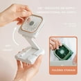 thumbnail image 4 of Mini ventilador portátil plegable con banco de energía, ventilador de mano, enfriador de aire para el hogar Hugtrwg Para estrenar, 4 of 7