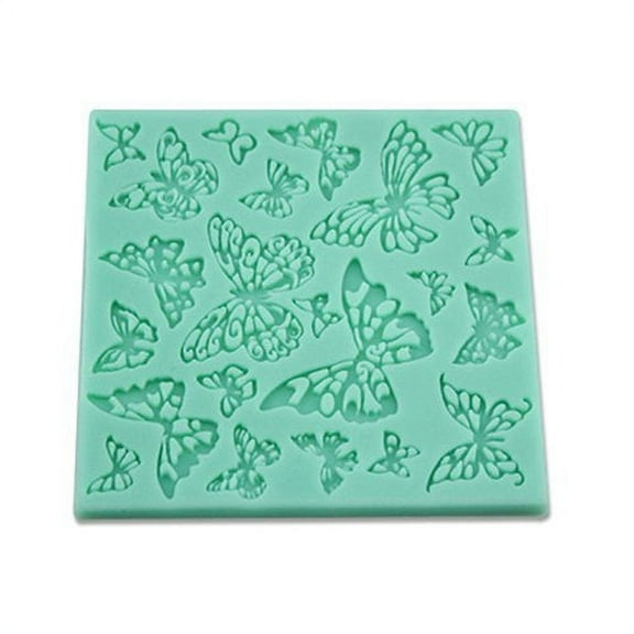 O'Creme Silicone Fondant Mold, Butterflies
