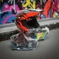 thumbnail image 2 of Casco de Motocross Enduro SVIII/RED3269 Incluye Goggles, Bacalava, Guantes 4 Piezas  En 1, 2 of 9