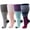 002, variant on 4 Pairs Plus Size Compression Socks For Women Men,20-30 MmHg Wide Calf Knee High Support Stockings For Circulation,Athletic,Nurse,Running