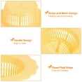thumbnail image 4 of Uxcell Sink Drain Strainer, Plastic Kitchen Sink Filter Hair Drain Catchers, Yellow 4Pack, 4 of 6