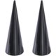thumbnail image 4 of 1Pc Acrylic Glass Ring Displays Cone Shape Black 25.5mm Diameter 69mm Height Jewelry Stand for Rings Display Case Retail Display, 4 of 4