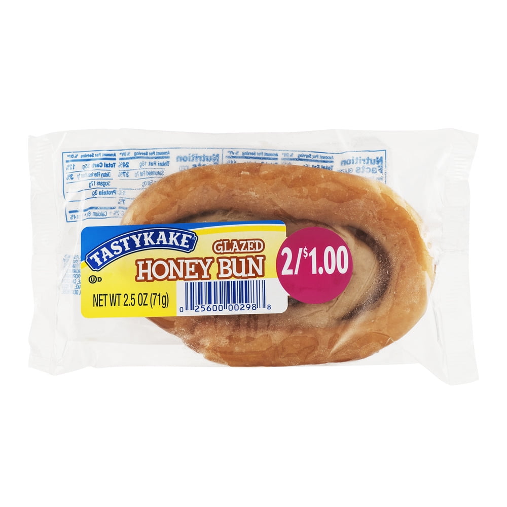 Tasty Baking Tastykake  Honey Bun, 2.75 oz