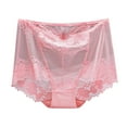 thumbnail image 2 of Puntoco Ropa interior para mujer, bragas de cintura alta, sexys, de encaje fino, de malla transpirable, que levantan y controlan los glúteos, 2 of 3