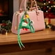 thumbnail image 4 of Colgante navideño, linda figura de pan de jengibre, llavero, colgante, bolsa, decoración, regalo de Navidad, llavero de fibra de poliéster, 4 of 6