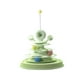 thumbnail image 5 of Juguete giratorio para gatos de interior, juguete interactivo para entrenar el coeficiente intelectual. Verde, 5 of 9