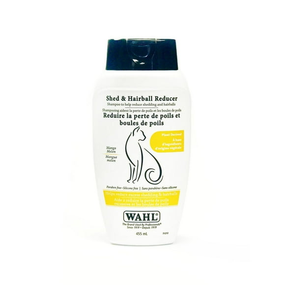 Wahl Shed And Hairball Reducer Cat Shampoo, 455mL