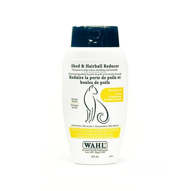 Wahl Shed And Hairball Reducer Cat Shampoo, 455mL