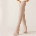 thumbnail image 3 of LckLvx Thigh High Socks for Women Soft Warm Fuzzy Thicken Stockings Over the Knee Fleece Long Socks, 3 of 9