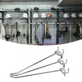 thumbnail image 4 of Hariumiu 10Pcs Pegboard Hooks Professional Heavy Duty Iron Easy Installation Wall Mount Hanging Tools for Workshops Garages, 4 of 8