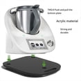 thumbnail image 3 of Tabla Deslizante para Procesador de Alimentos, Electrodomésticos de Cocina, Encimeras, Almacenamiento, Deslizadores Móviles, Accesorio para Máquina, Textura Acrílica A, 3 of 5