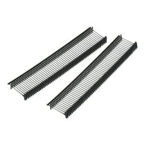 Uxcell 3000pcs Standard Tag Gun Fasteners 0.6x0.3 Inch Black Garment Tags Barbs Attachments