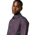 thumbnail image 3 of Maine Mens Geometric Pattern Foulard Long-Sleeved Shirt, 3 of 4
