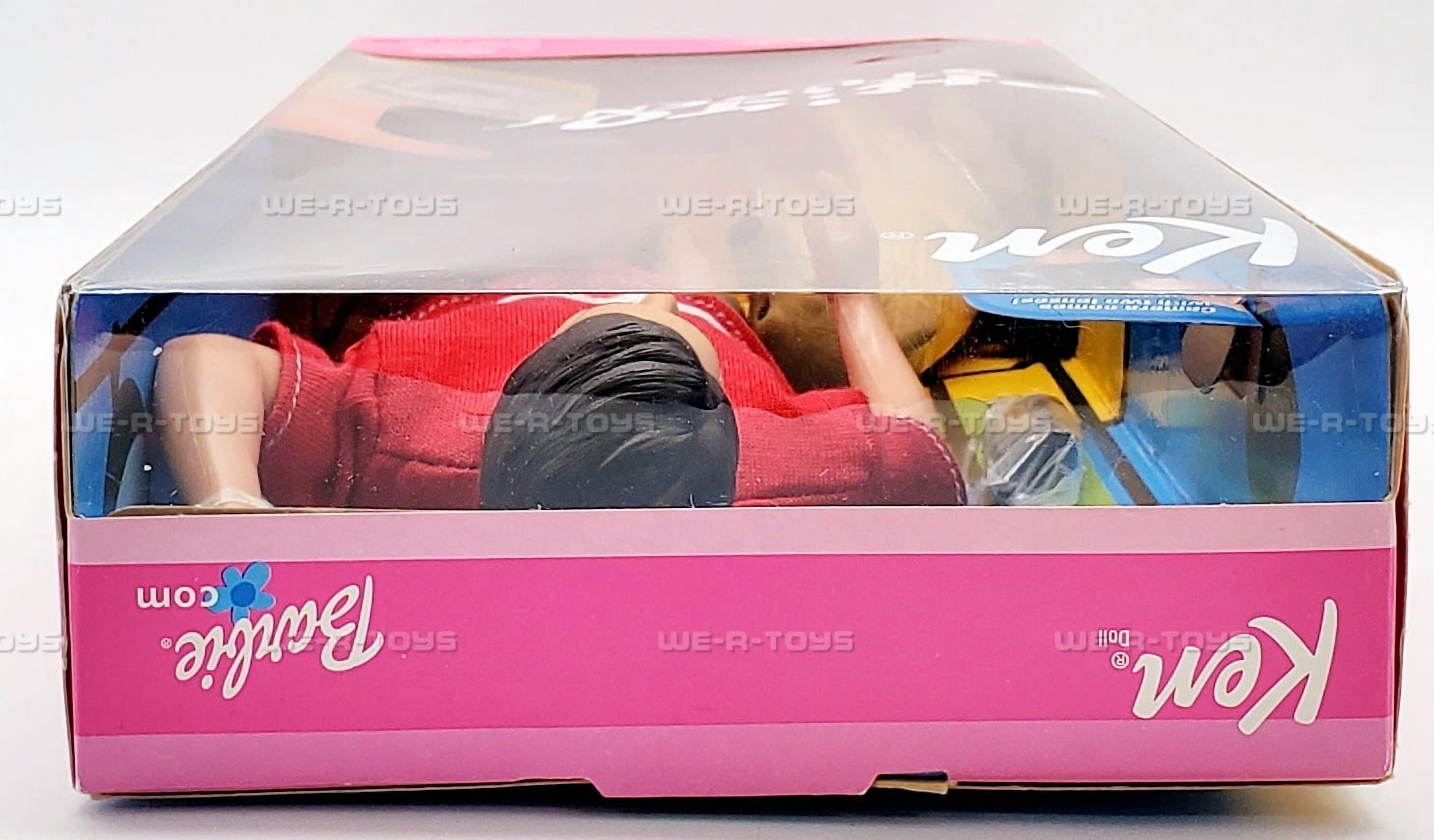 Photo Student Ken Friend of Barbie Doll with Dog 2001 Mattel 55263