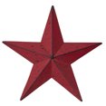 thumbnail image 6 of VHC Brands Patriotic Faceted Metal Star Burgundy Wall Hanging 8x8, Independence Day Decor, American Star Design, Distressed Appearance Metal Wall Hanging, Star Shape, Country, Burgundy, 6 of 6