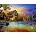 thumbnail image 1 of Diamond Painting (DE1695) Kit cuadrado de decoración de paisaje de cabaña (B242 Ganso) 20X30cm FLhrweasw Nuevo, 1 of 1