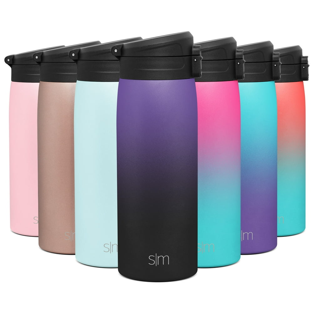 Simple Modern 16oz Kona Travel Mug Tumbler w/ Flip Lid Thermos Coffee Cup Vacuum Insulated