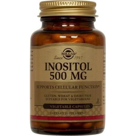 Solgar Inositol 500 mg - 100 Vegetable Capsules