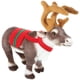 thumbnail image 1 of Juguete de peluche de reno de Navidad, figura de reno de juguete de peluche de ciervo encantador, 1 of 6