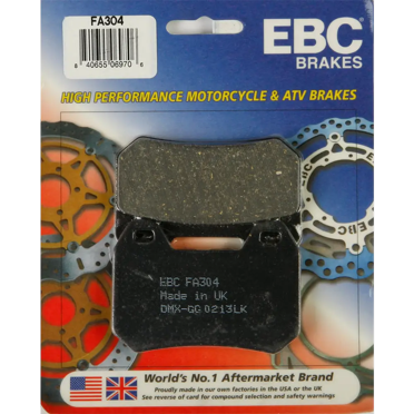 EBC Brakes British Made Organic FA Series Brake Pads (FA086)