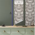 thumbnail image 5 of Ambesonne, Jungle Theme Peel & Stick Wallpaper for Home, Ivy Pattern Jungle Art, 13"x36", Dimgray Pearl, 5 of 5