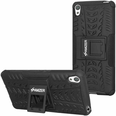 Amzer Impact-Resistant Hybrid Warrior Case for Sony Xperia