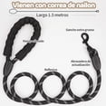 thumbnail image 4 of Arnés para Perro Chico Mediano Grande con Correa 1.5m, Pechera para Perro Ajustable Reflectante Transpirable, Arneses para Perros Sin Tirones para Caminar Viajar Entrenar Perros Accesorios, 4 of 4