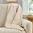 thumbnail image 2 of Parent's Choice Woven Baby Blanket, 100% Cotton, Soft & Cozy, Birch Dash, 30" x 40", 2 of 6