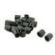 Meubles en Plastique Chaise Tuyau Pied Pince Tampons Ronde U-Forme Casquettes Noir 14mm Dia – image 1 sur 2