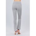 thumbnail image 3 of Women's Cotton Spandex Yoga Pants with Fold-Over Waistband, 3 of 4