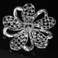thumbnail image 3 of Broche de Flor de Diamante de Cristal Brilnte para Boda, Baile de Graduación, , Pin 2,68 Zulema Broche nupcial, 3 of 6