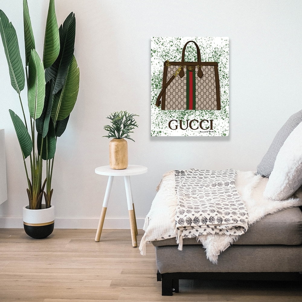 GLAM FASHION PURSE BAG Canvas Artwork - 14"x14" 16 x 20
