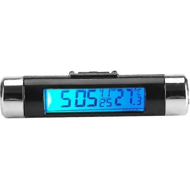 Car Temperature C Clip-on Car Car Dasard Digital C Car With Back And Lcd Display For Truck Car ( Bla