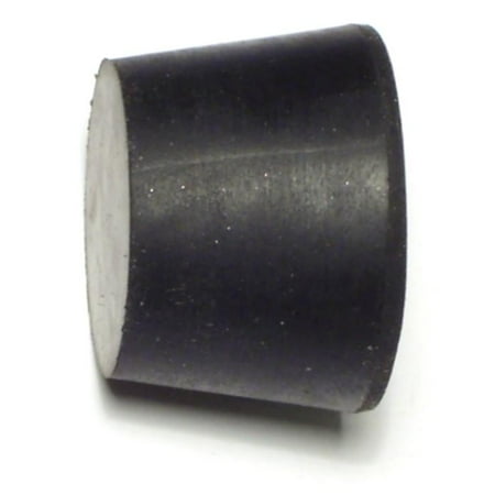 

1-1/2 x 1-3/16 x 1 #7 Black Rubber Stoppers (6 pcs.)