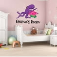 thumbnail image 2 of Children Active Cartoon Wall Decal Decoration Sea Life Octopus Cartoon Design for Kids Room Lasts Years and Easily Removable - Size: 30 In(W) x 24 In(H), 2 of 5