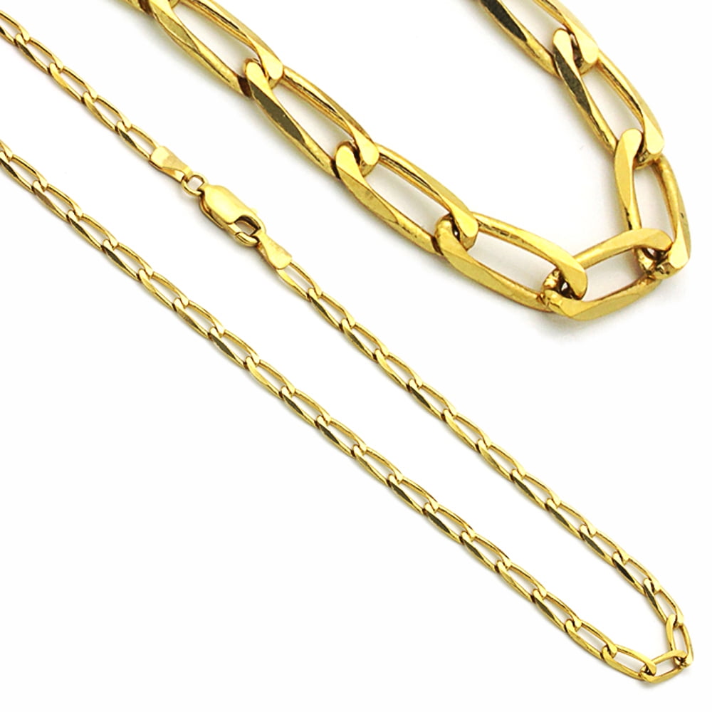 Chain Necklaces Width 3mm 
