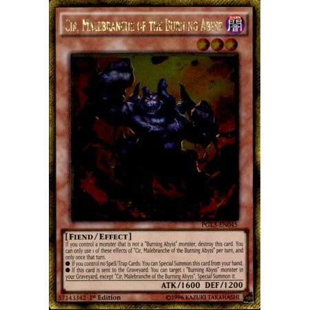 Cir, Malebranche of the Burning Abyss PGL3-EN045 (Best Burning Abyss Deck 2019)
