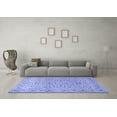 thumbnail image 3 of Ahgly Company Indoor Rectangle Persian Blue Traditional Area Rugs, 7' x 10', 3 of 4