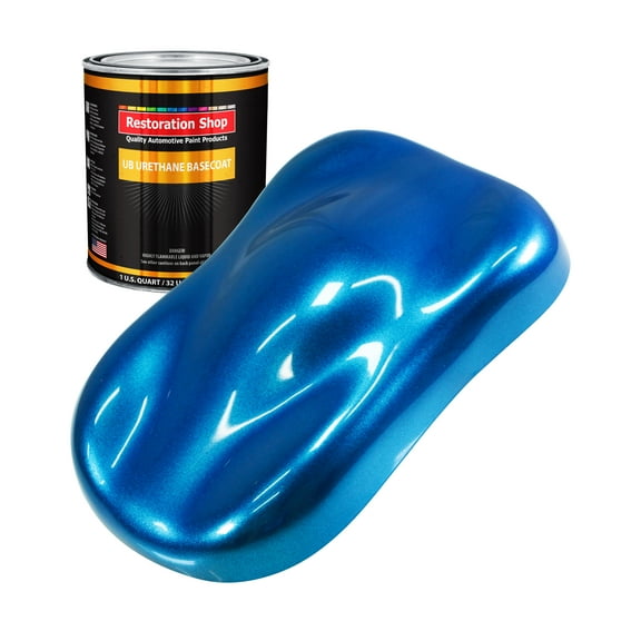 True Blue Firemist 1 Quart URETHANE BASECOAT Car Auto Body Paint