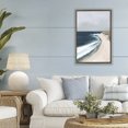thumbnail image 2 of Stupell Industries Matador Beach Shore Brown Framed Floater Canvas Wall Art design by Amanda Tsoukanelis, 31 x 21, 2 of 9