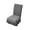 Gray, variant on Elastic Chair Cover, Universal Stretch Polyester Slipcover for Dining Chairs, Non-Slip Washable, 22.4x17.7in