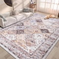 thumbnail image 3 of FULIE Rug for Living Room Washable Non-slip Area Rug,4'x6'Rug,Coffee, 3 of 7