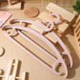 thumbnail image 4 of OUNONA 10 Pcs Stainless Clothes Hanger Non-slip Hanger Student 41.50X20.50X3.50CM Pink, 4 of 8
