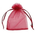 thumbnail image 2 of 100 Pack Beautiful Colorful Organza Gift And Favour Bags 9cm X 12cm, 2 of 2