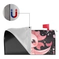 thumbnail image 2 of Naloa Chibi Axolotl Sakura Fantasy Mailbox Covers Magnetic Post Box Cover Post Letter Box Cover Garden Decor-25.5x21 in, 2 of 8