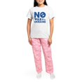 thumbnail image 4 of CafePress - No War In Ukraine Women's Light Pajamas - Women's Short Sleeve Print T-Shirt and Pants Light Cotton Pajama Set, 4 of 7