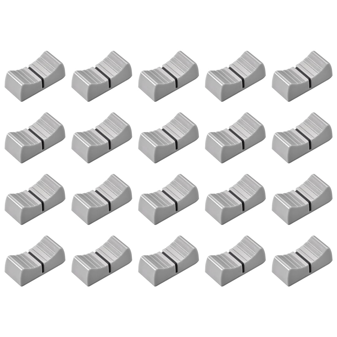 Uxcell 24mmx11mmx10mm Console Mixer Slider Fader Knobs 20 Pcs Walmart