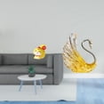 thumbnail image 2 of Estatua de serpiente de dibujos animados,Estatua de serpiente de dibujos animados,decoración Feng Shui para estante/escritorio,estatua de resina de cisne,Figura de cisne,estatua,decoración, 2 of 8